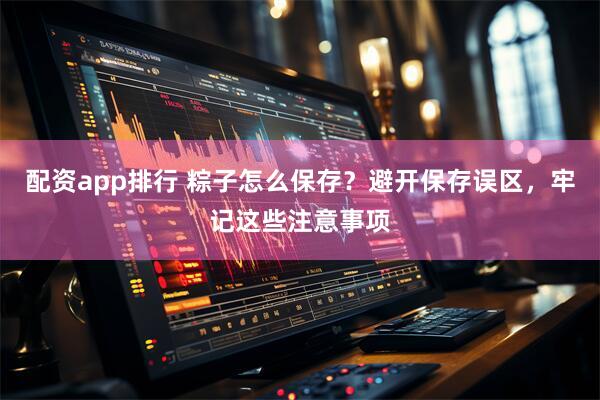 配资app排行 粽子怎么保存?避开保存误区,牢记这些注意事项